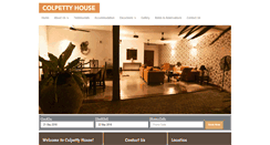 Desktop Screenshot of colpettyhouse.com